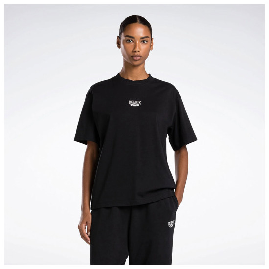 Reebok Γυναικεία κοντομάνικη μπλούζα Classics Archive Essentials Small Logo Tee